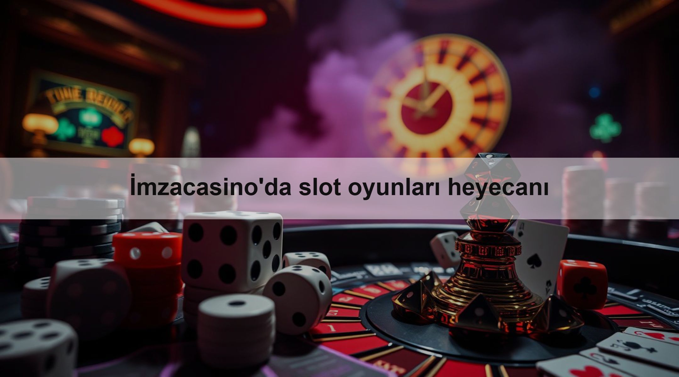 İmzacasino'da slot oyunları heyecanı